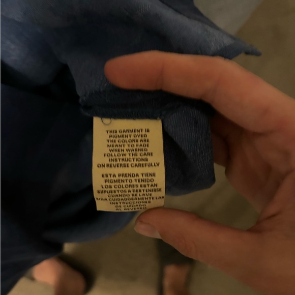 Blue Jamaica Jaxx Men’s Casual Button Down Shortsleeve Shirt Collared XL100%SILK - Picture 12 of 13